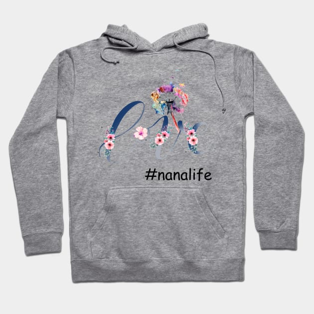 Love Dandelion Flower Nana Life Hoodie by heryes store